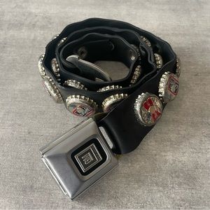 🔥SOLD🔥 One of a Kind 💯 recycled belt.